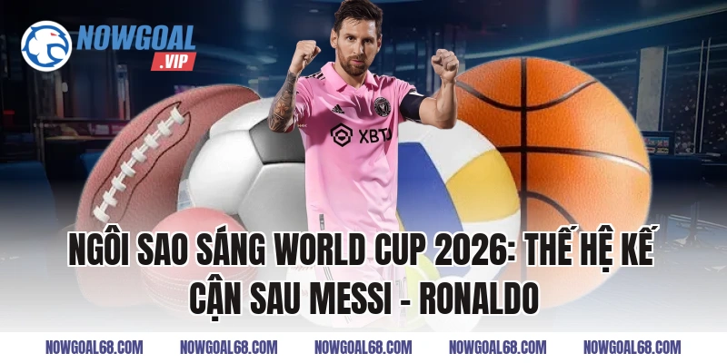 Ngôi Sao Sáng World Cup 2026: Thế hệ kế cận sau Messi – Ronaldo